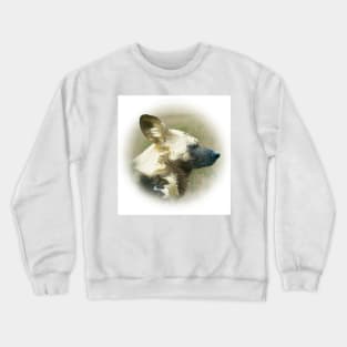 African wild dog Crewneck Sweatshirt